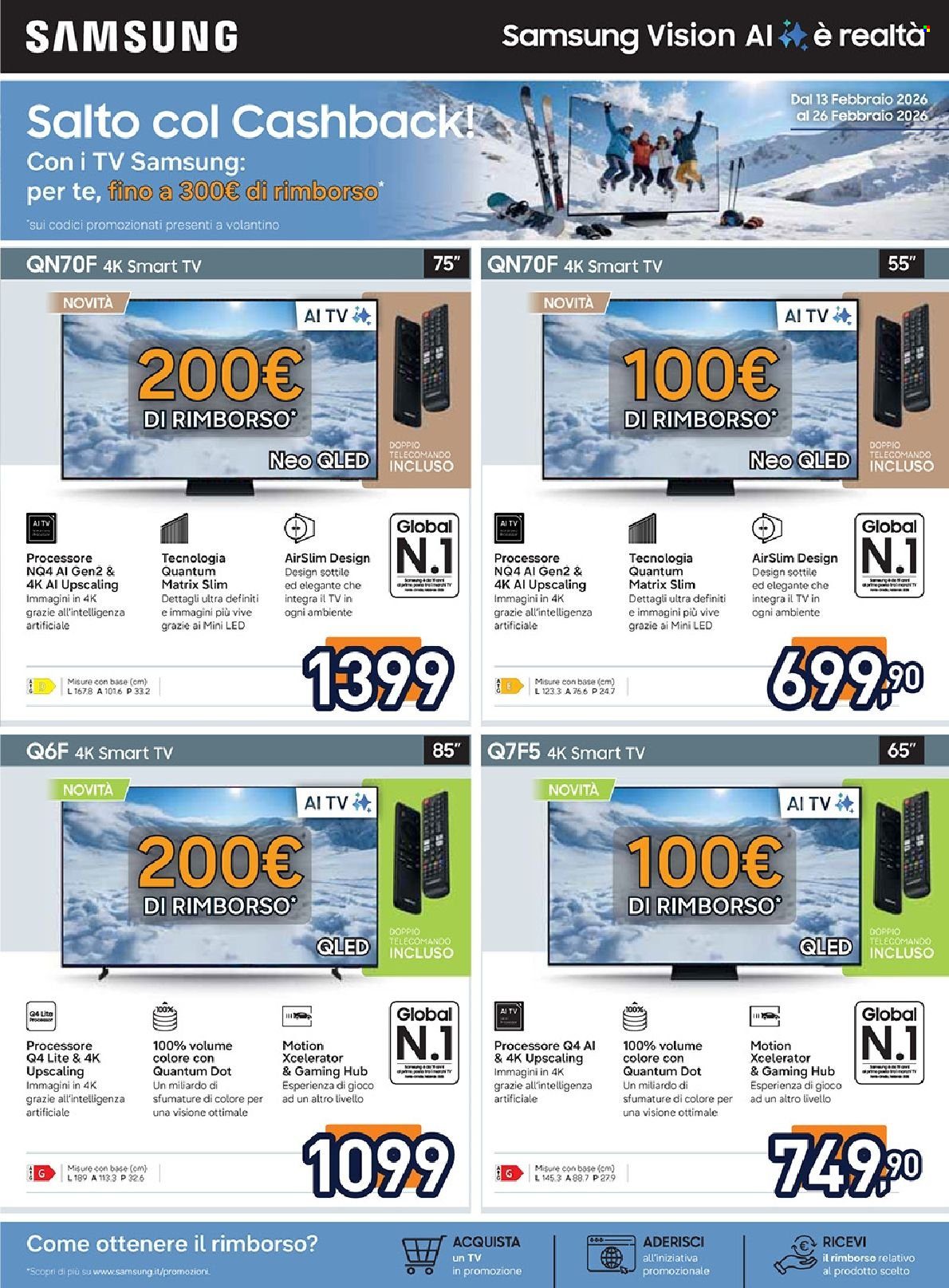 Volantino Unieuro - 13/2/2026 - 26/2/2026. Pagina 3