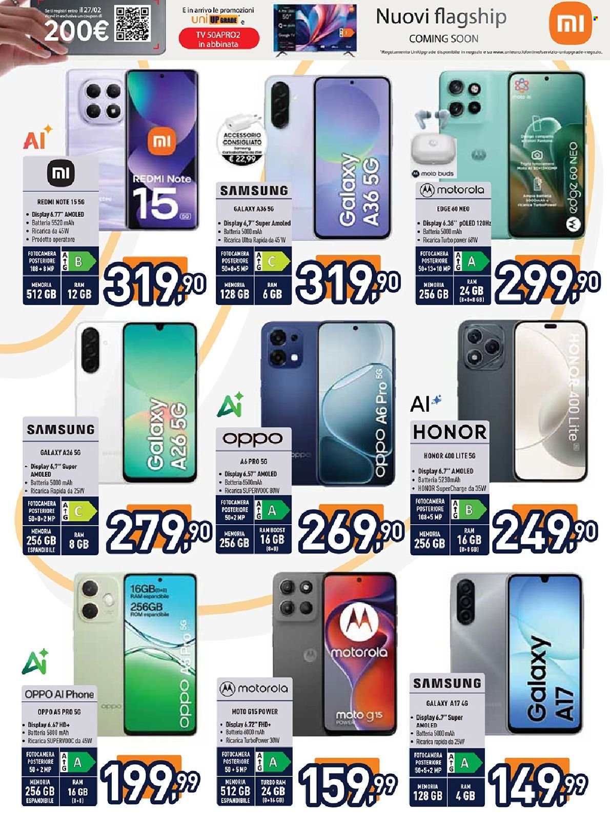 Volantino Unieuro - 13/2/2026 - 26/2/2026. Pagina 8