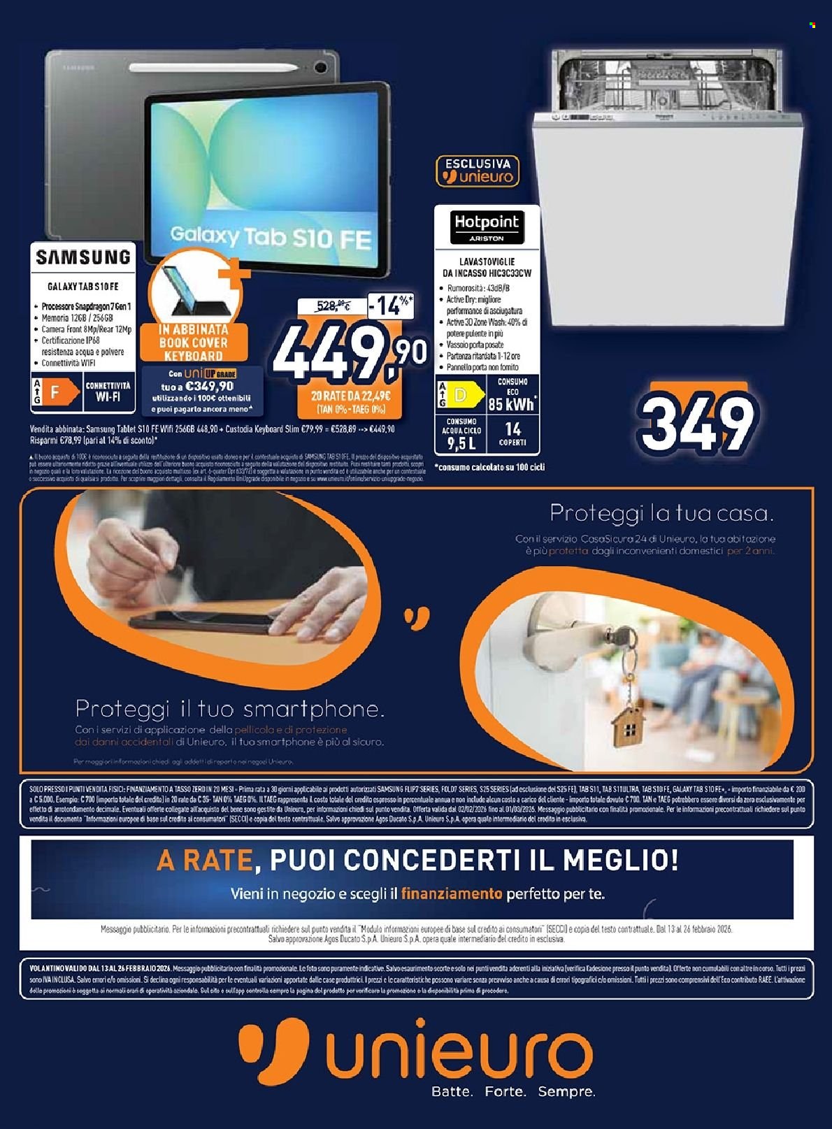 Volantino Unieuro - 13/2/2026 - 26/2/2026. Pagina 32