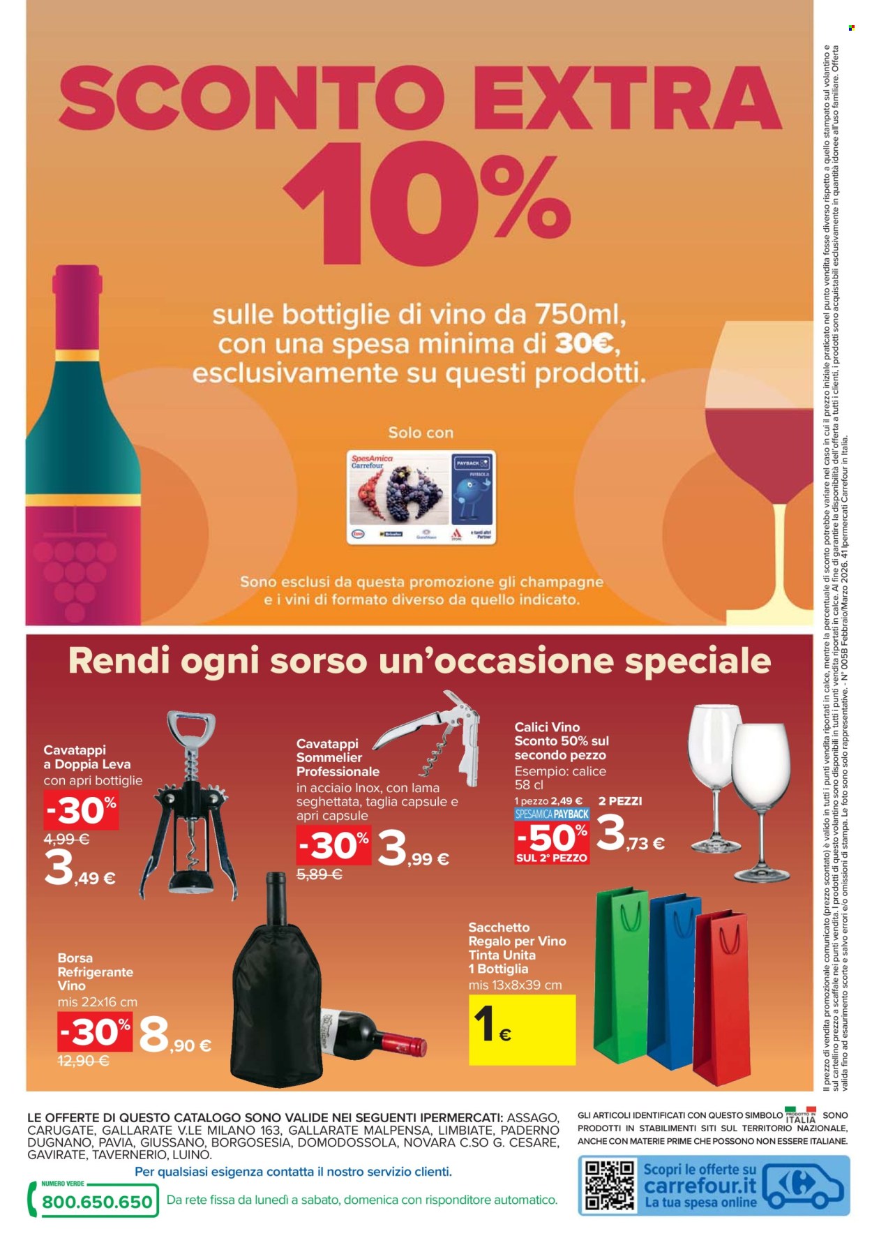 Volantino Carrefour - 17/2/2026 - 12/3/2026. Pagina 18