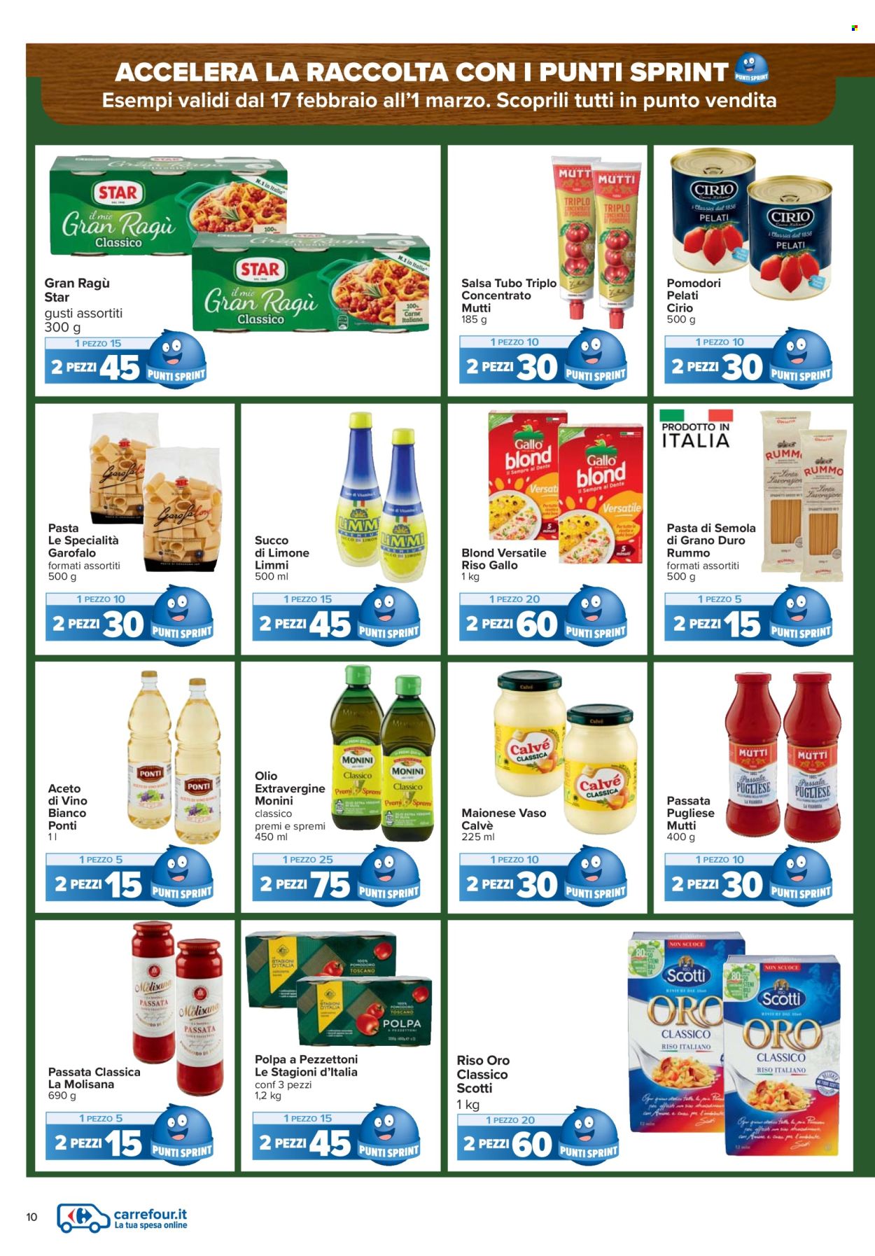 Volantino Carrefour - 17/2/2026 - 1/3/2026. Pagina 10