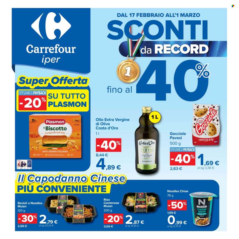 Volantino Carrefour - 17/2/2026 - 1/3/2026.