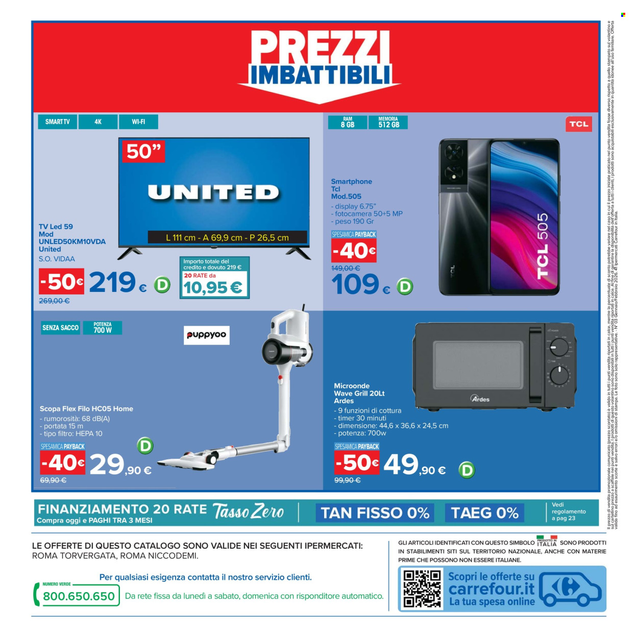 Volantino Carrefour - 17/2/2026 - 1/3/2026. Pagina 40