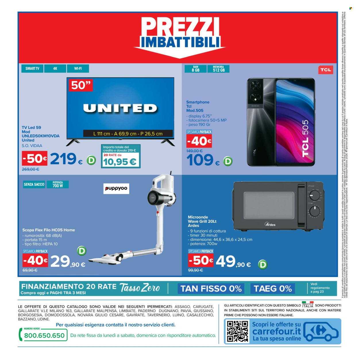 Volantino Carrefour - 17/2/2026 - 1/3/2026. Pagina 40