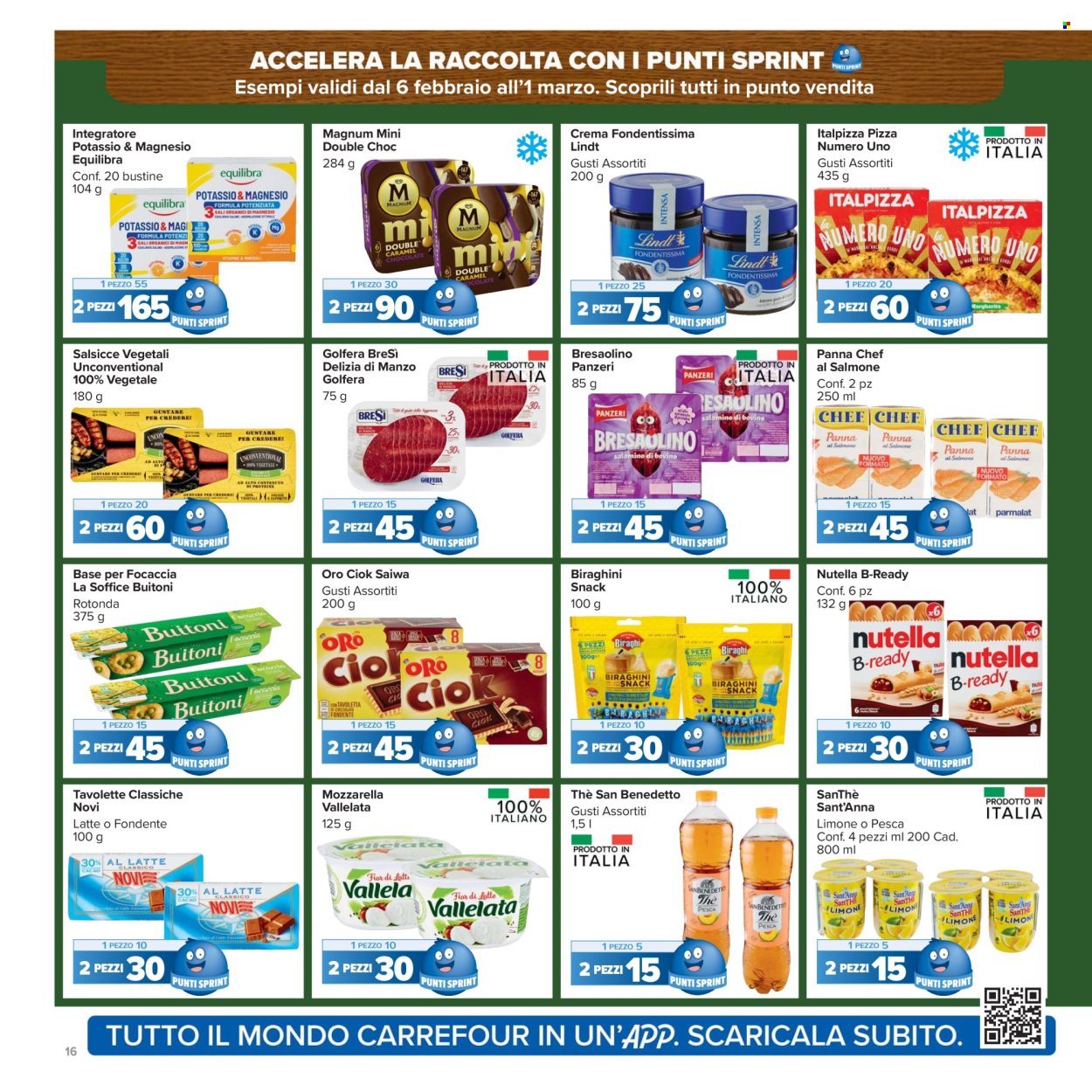 Volantino Carrefour - 17/2/2026 - 1/3/2026. Pagina 16