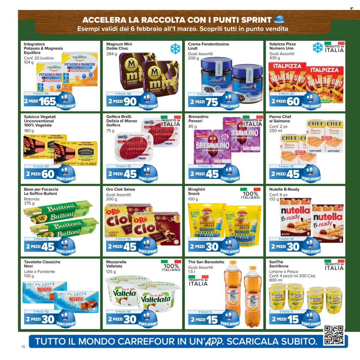 Volantino Carrefour - 17/2/2026 - 1/3/2026. Pagina 16