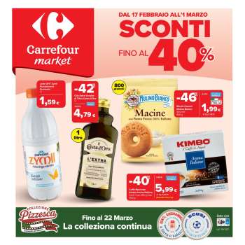 Volantino Carrefour - 17/2/2026 - 1/3/2026.