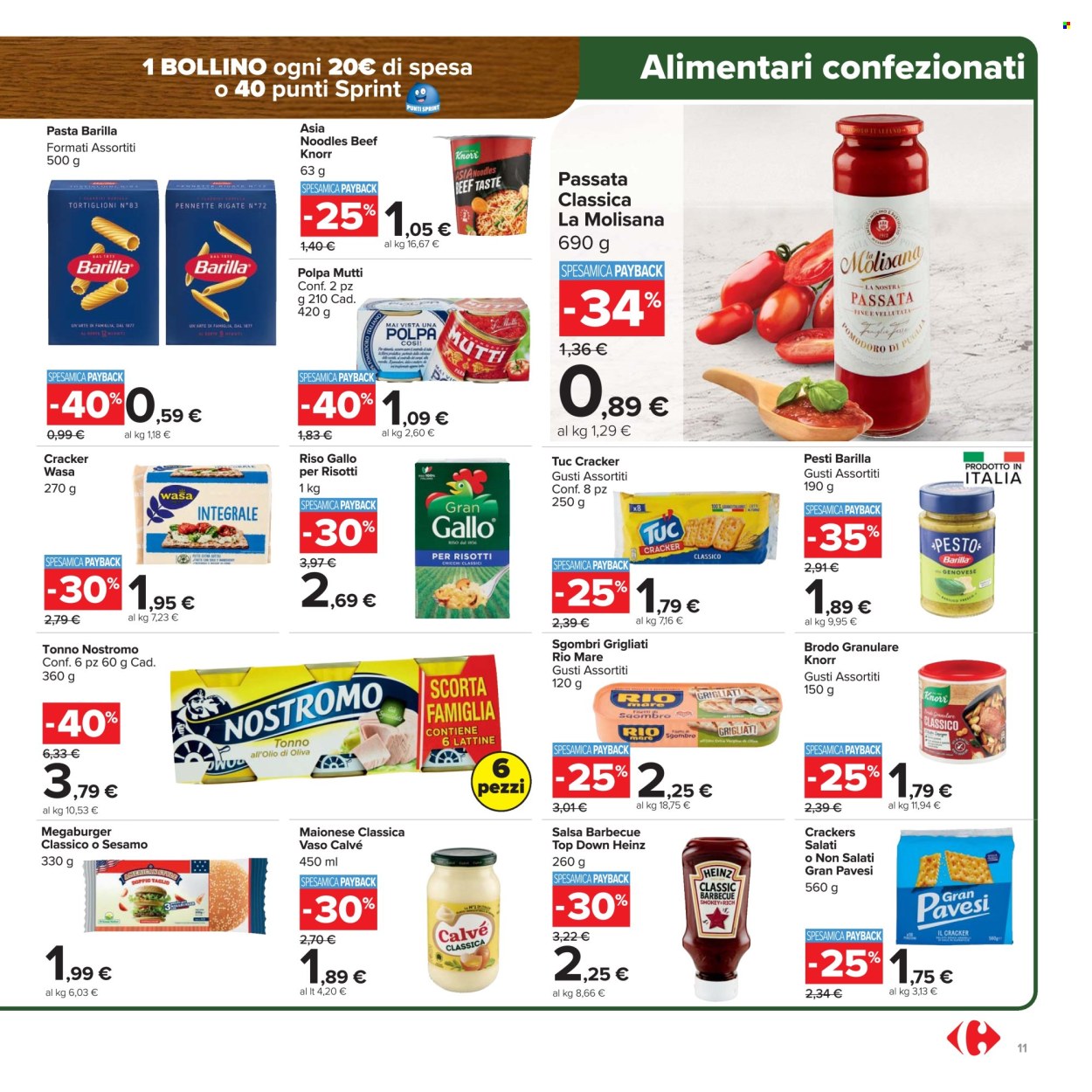 Volantino Carrefour - 17/2/2026 - 1/3/2026. Pagina 11