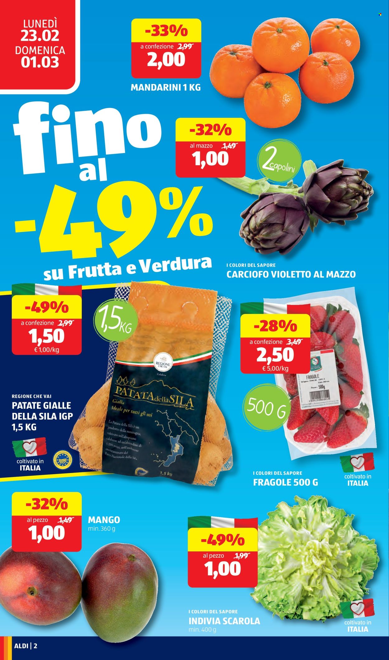 Volantino Aldi - 23/2/2026 - 1/3/2026. Pagina 2