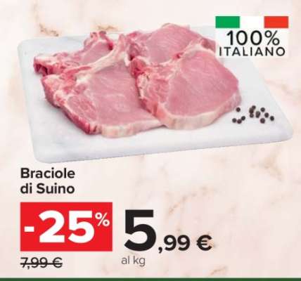Braciole di suino