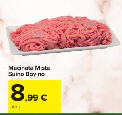 Macinata Mista Suino Bovino