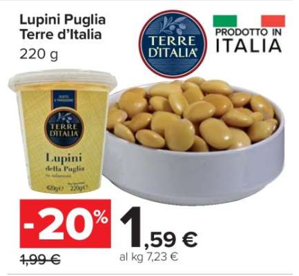 Lupini Puglia Terre d’Italia