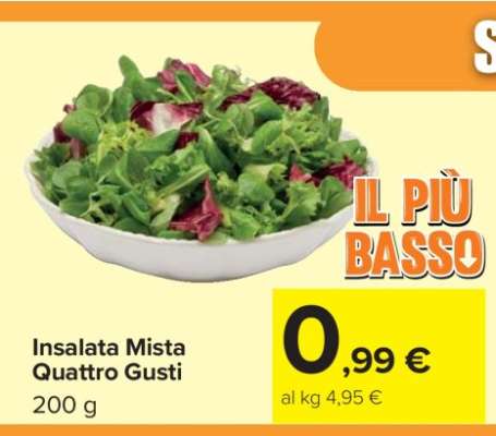 Insalata Mista Quattro Gusti