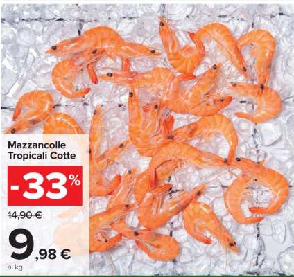 Mazzancolle Tropicali Cotte