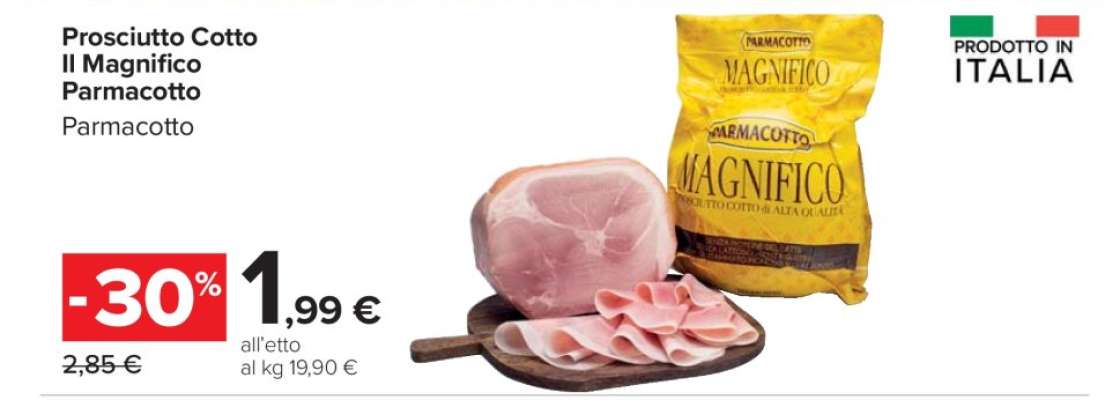 Prosciutto Cotto Il Magnifico Parmacotto
