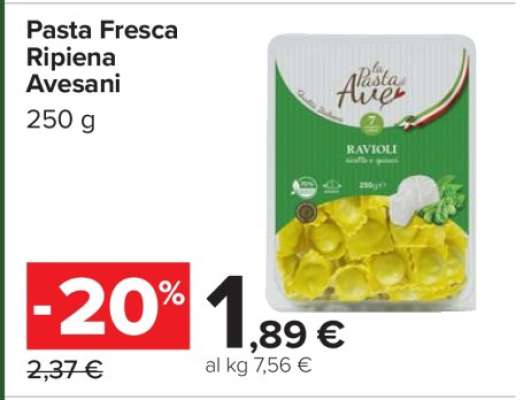 Pasta Fresca Ripiena Avesani
