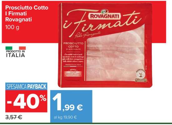 PROSCIUTTO COTTO I FIRMATI ROVAGNATI