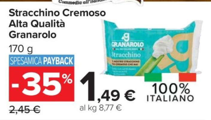 Stracchino Cremoso Alta Qualità Granarolo