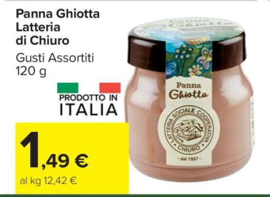 Panna Ghiotta Latteria di Chiuro