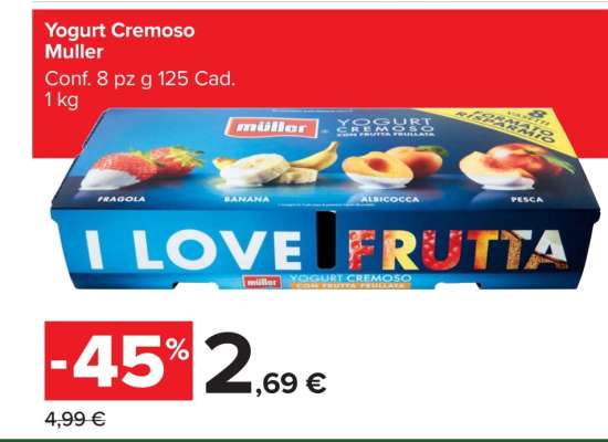 Yogurt Cremoso Müller