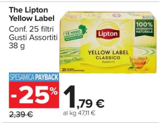 The Lipton Yellow Label