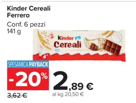 Kinder Cereali Ferrero