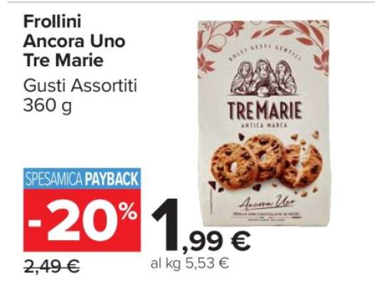 FROLLINI ANCORA UNO TRE MARIE