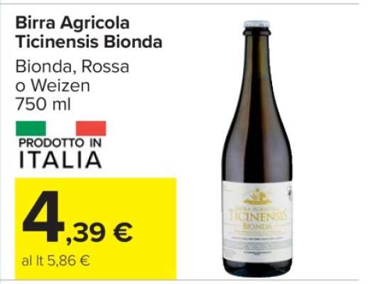 Birra Agricola Ticinesis Bionda