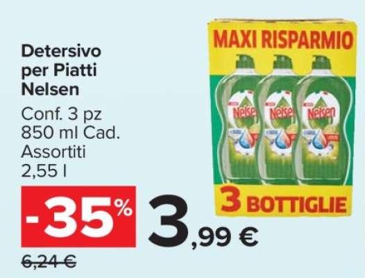 Detersivo per piatti Nelsen