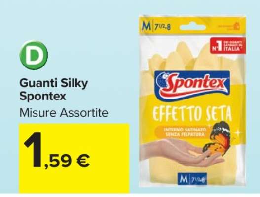 Guanti Silky Spontex