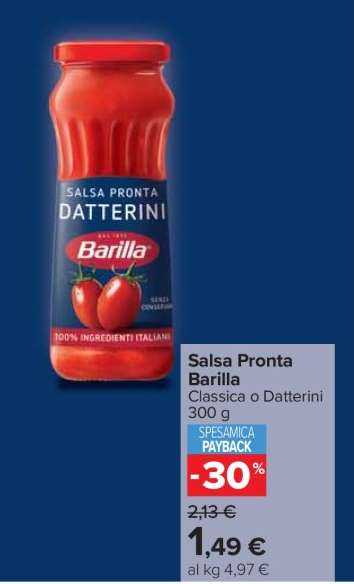 Salsa Pronta Barilla