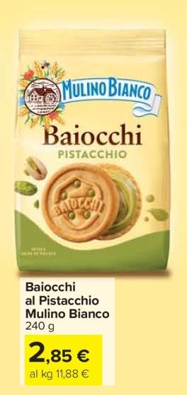 Baiocchi al Pistacchio Mulino Bianco