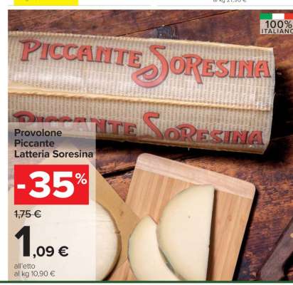 Provolone Piccante Latteria Soresina