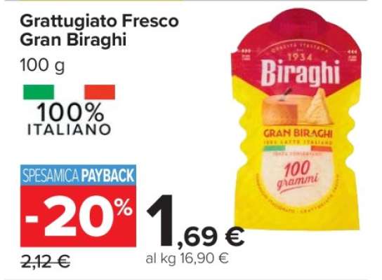 Grattugiato Fresco Gran Biraghi