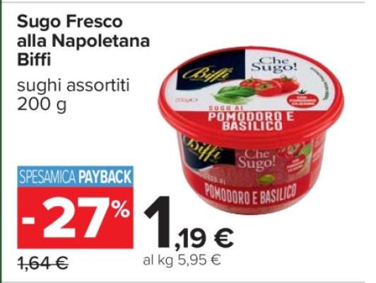 Sugo Fresco alla Napoletana Biffi