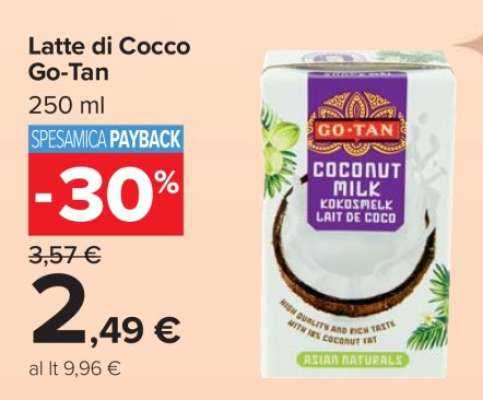 Latte di cocco Go-Tan