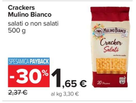 Crackers MULINO BIANCO