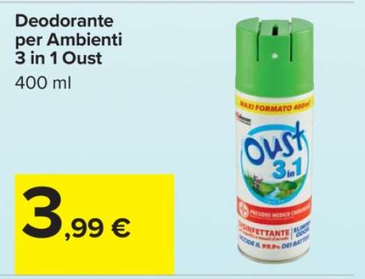Deodorante per Ambienti 3 in 1 Oust