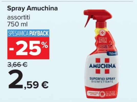 Spray Amuchina