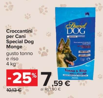 Croccantini per Cani Special Dog Monge