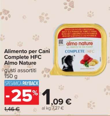 Alimento per Cani Complete HFC Almo Nature