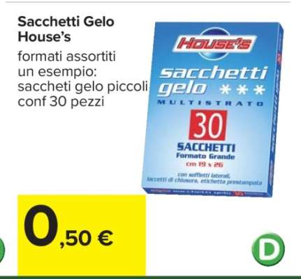 Sacchetti Gelo House’s