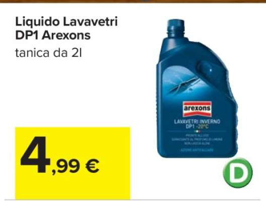 Liquido lavavetri DP1 Arexons