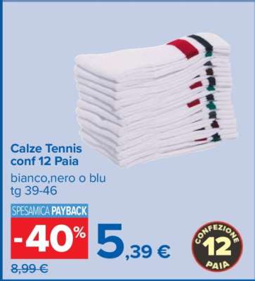 Calze Tennis conf 12 Paia