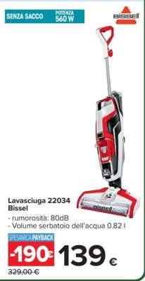 Lavasciuga 22034 Bissel