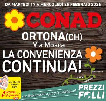 Volantino Conad - 17/2/2026 - 25/2/2026.