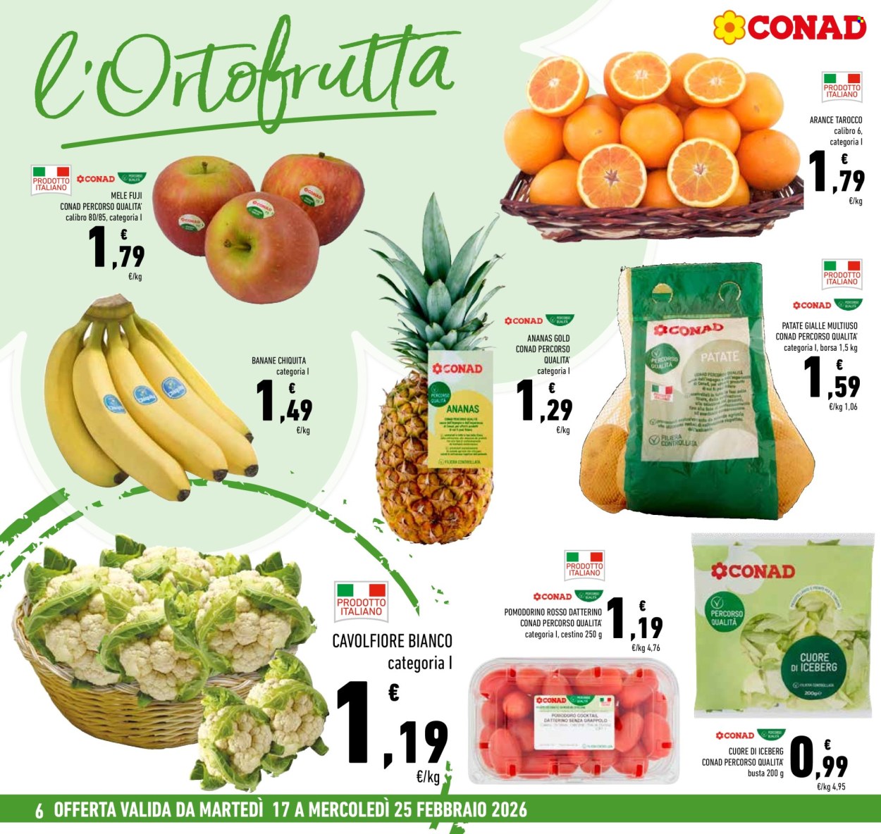 Volantino Conad - 17/2/2026 - 25/2/2026. Pagina 6