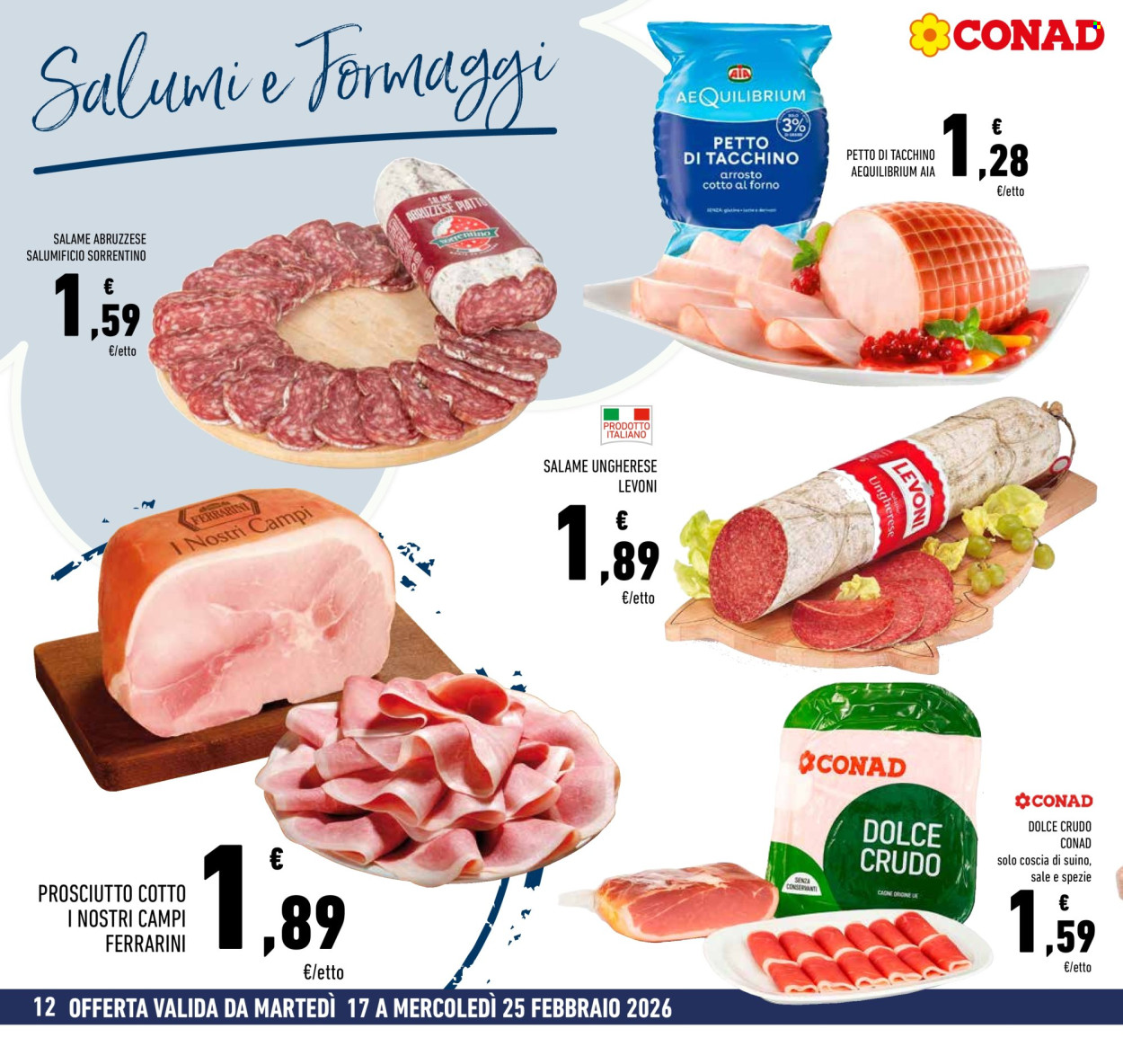 Volantino Conad - 17/2/2026 - 25/2/2026. Pagina 12