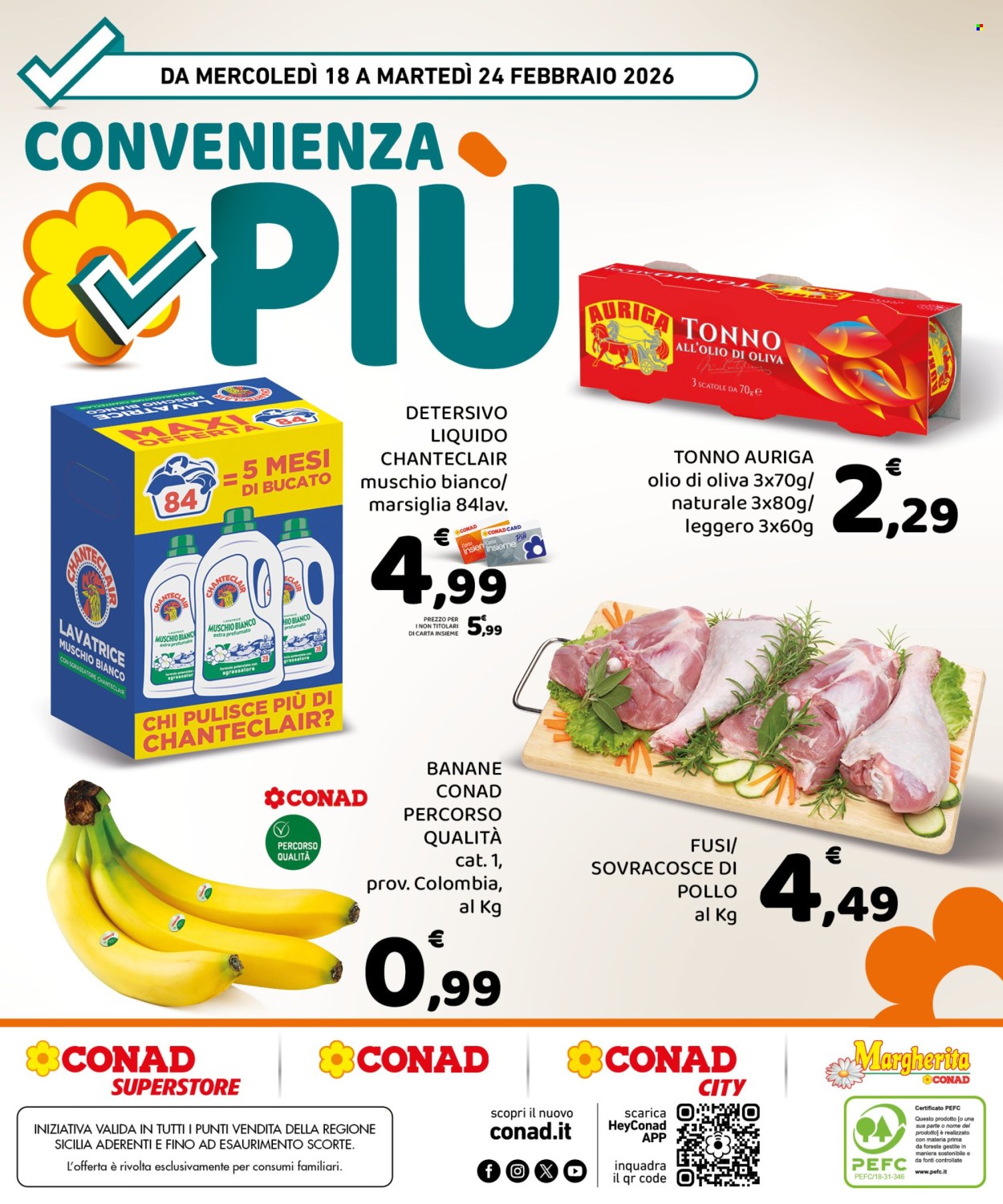 Volantino Conad - 18/2/2026 - 24/2/2026. Pagina 8