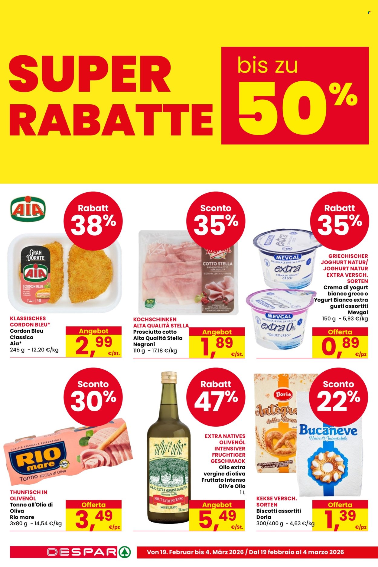 Volantino Despar - 19/2/2026 - 4/3/2026. Pagina 2
